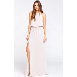 Show Me Your MuMu Cream Maxi Dress